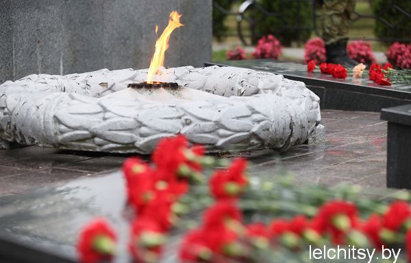 Видео. День Независимости в Лельчицах: отвага, память и единство