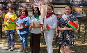 Патриотический автопробег и эстафета в Симоничах