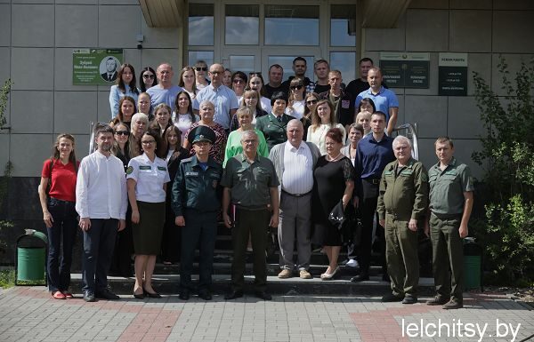 В Лельчицком лесхозе прошел семинар по профилактике лесных пожаров
