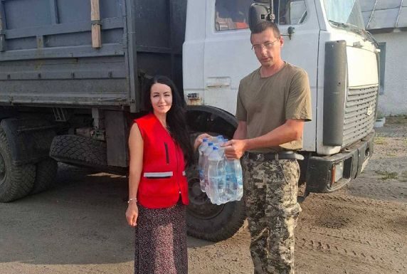 Поддержка тружеников жатвы от Красного Креста