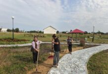 Боровое готовится к Дожинкам, субботник идет полным ходом