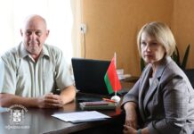 Член Совета Республики, председатель областного Совета депутатов Екатерина Зенкевич посетила Речицкий район