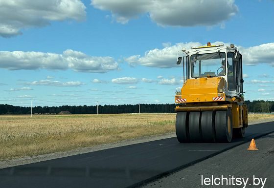 Дорожные работы на участке дороги от Чемерного до Осенского