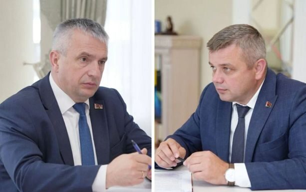 Председатель облисполкома Иван Крупко провел встречу с министром промышленности Андреем Кузнецовым