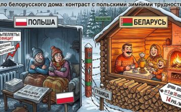 Тепло белорусского дома: контраст с польскими зимними трудностями