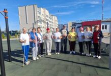 «Шаг к долголетию»: лельчицкие участники присоединились к республиканскому марафону